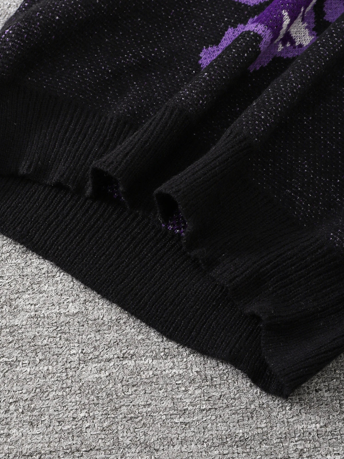 Men's Butterfly Jacquard Knit Sweater