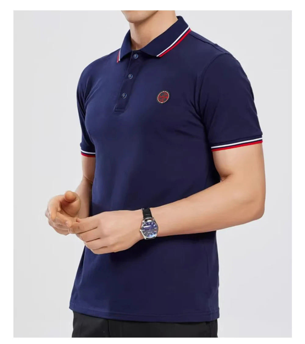 Men's Classic Cotton Polo Shirt – Refined Casual Style