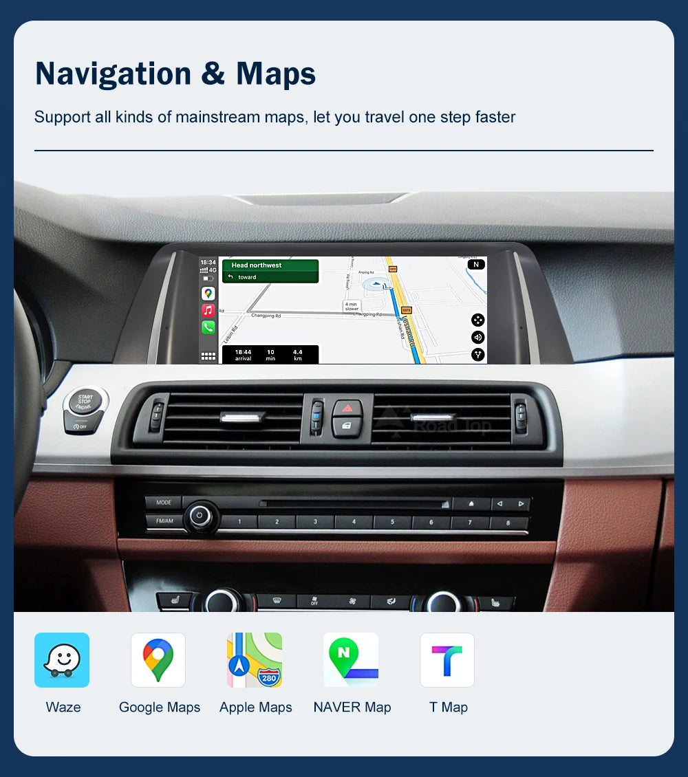 10.25" 1920×720 Touchscreen for BMW 5 Series F10/F11