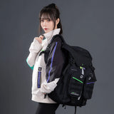 Moeyu KAMEN RIDER DOUBLE Men's Backpack Women Bag Large Capacity Backpacks Anime School Back Pack Rucksack Laptop Travel Bags