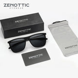 ZENOTTIC Square Polarized Sunglasses for Men