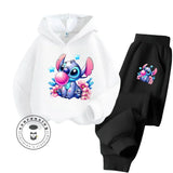 Disney Stitch Long Sleeve Hoodie & Pants Set