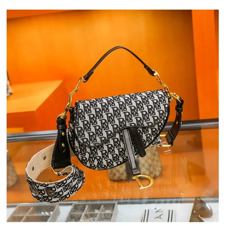 Luxury Microfiber Leather Multi-Way Clutch