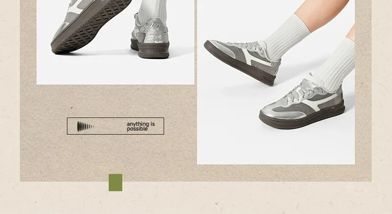 Li-Ning Women's LN IVY Lifestyle Shoes Comfortable Retro Stylish Wearable LiNing Classic Casual Shoes AGCV028