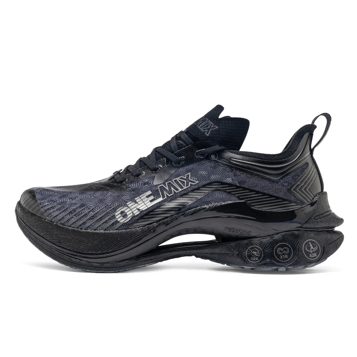 ONEMIX New Carbon Plate Marathon Running Shoes for Men Anti-slip Ultra-light Rebound Athletic Sport Professional Shoes Sneakers