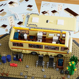 Technical Breaking Bad RV Adventure Camper Bus Car Model Building Blocks Fit Car Vehicle Assemble Bricks Toys For Avid Fans