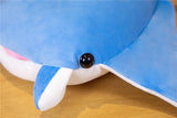 Kawaii Manta Ray Plush Pillow — Soft Marine Life Toy