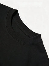 1pc Mens Clothes Cross Inscription Print Black TShirt, Unisex Casual Crew Neck Tshirt, Plus Size Men's Clothing 5XL, Lightweight 180gsm Knit Fabric,