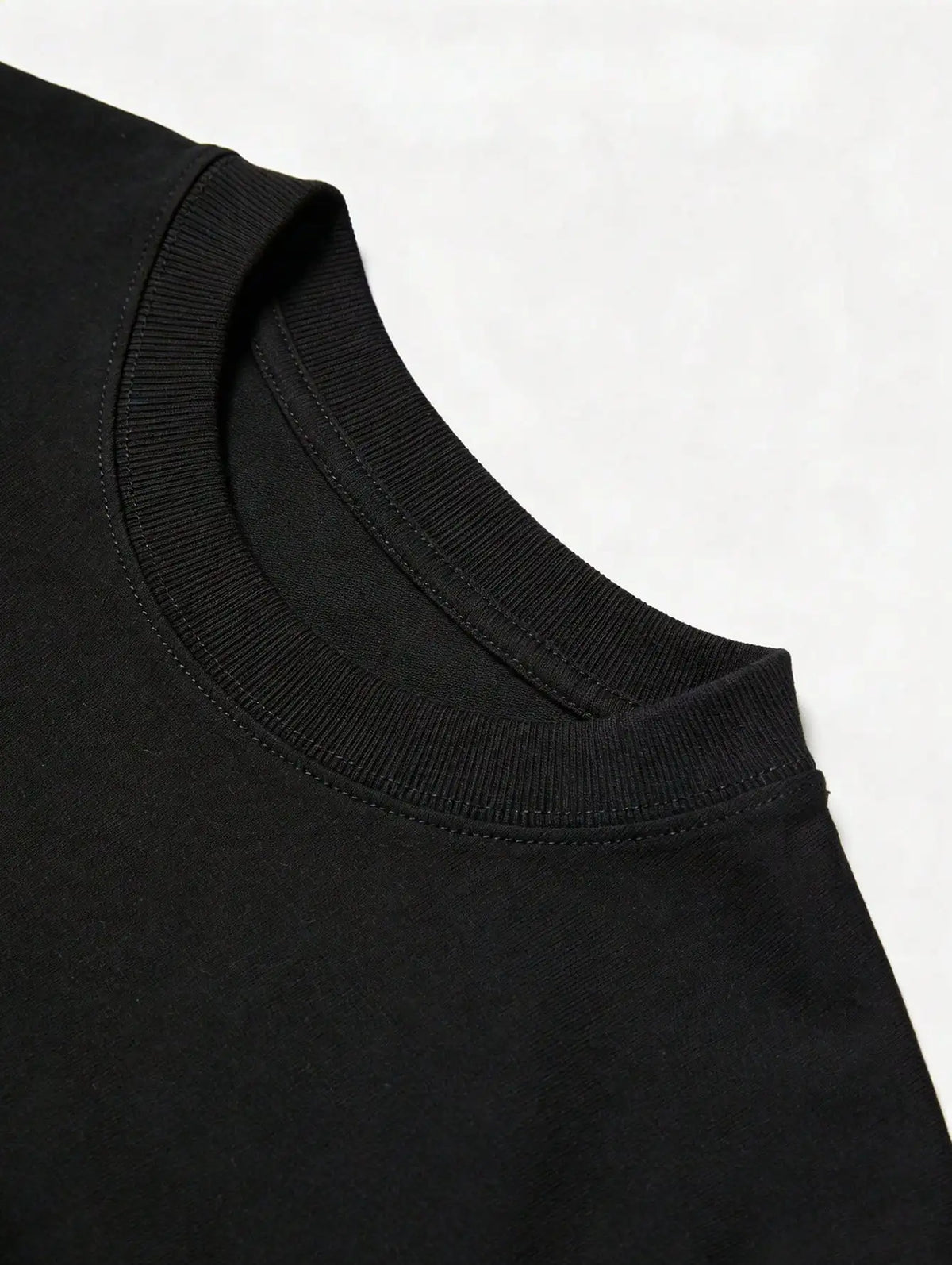 1pc Mens Clothes Cross Inscription Print Black TShirt, Unisex Casual Crew Neck Tshirt, Plus Size Men's Clothing 5XL, Lightweight 180gsm Knit Fabric,