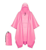 3-in-1 Hooded Waterproof Rain Poncho | Outdoor Adventure