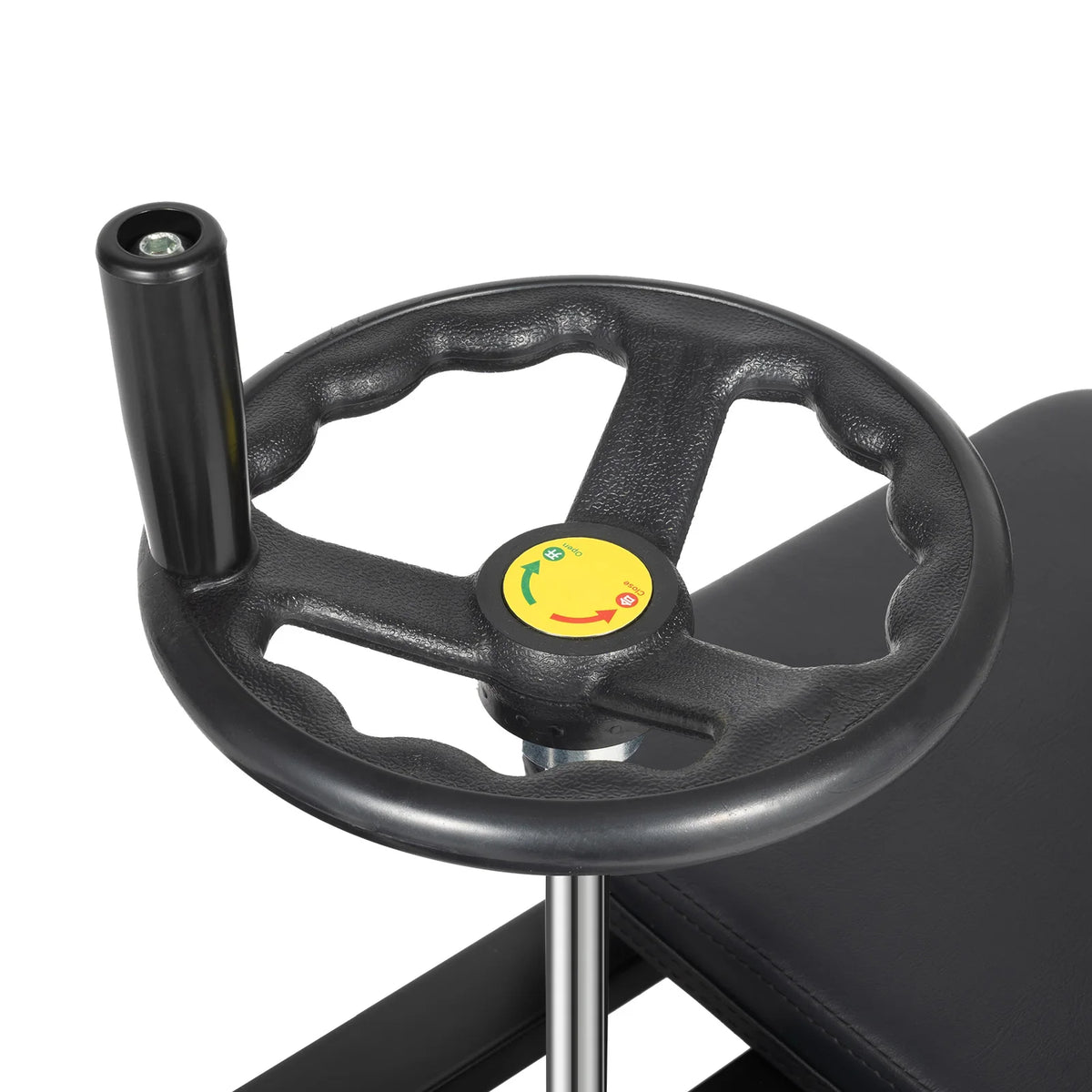 Pro Leg Stretcher with Handwheel & Cushioned Support