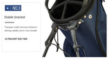PGM Golf Bags Men Women Lightweight Multifunctional Stand Bag Can Hold a Full Set of Clubs QB074