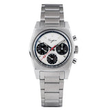 Sugess 37mm Men's Pilot Watches Original ST19 Chronograph Swanneck Mechanical Wristwatches Dome Sapphire Crystal Force Army 2024