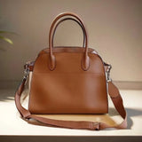 Genuine Leather The Tote Bags For Women Luxury Designer Handbag Purses 2024 New In First Layer Cowhide Large Top Handle Shoulder