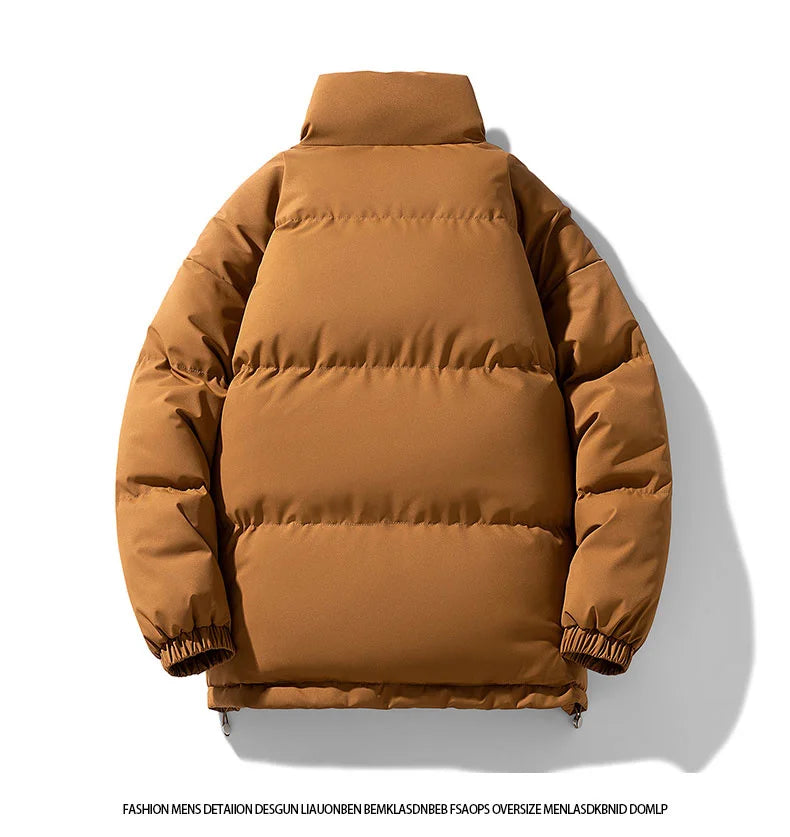 Men's Oversized Winter Parka – Thick Warm Padded Coat