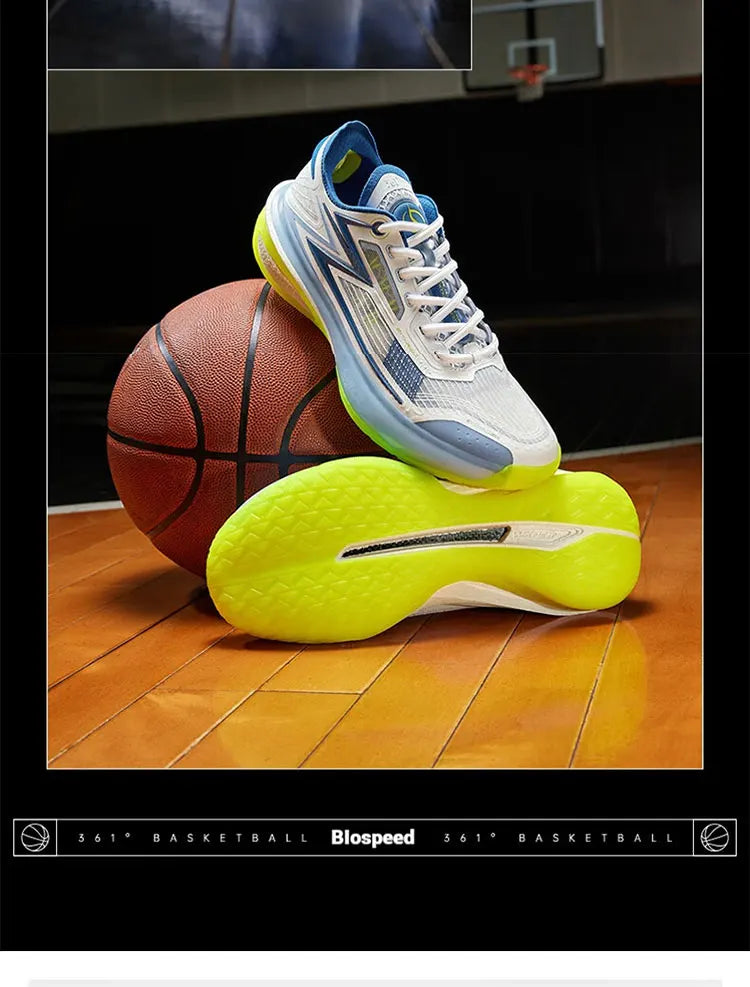 361 BIospeed bb Men Basketball Shoes Carbon Plate Stable Breathable Light Rebound Anti-slip Professional Male Sneakers 672511114