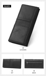 SCHLATUM Women Leather  Wallet Long Multifunction Business Card Holder Purse Brand Fashion Female Purse