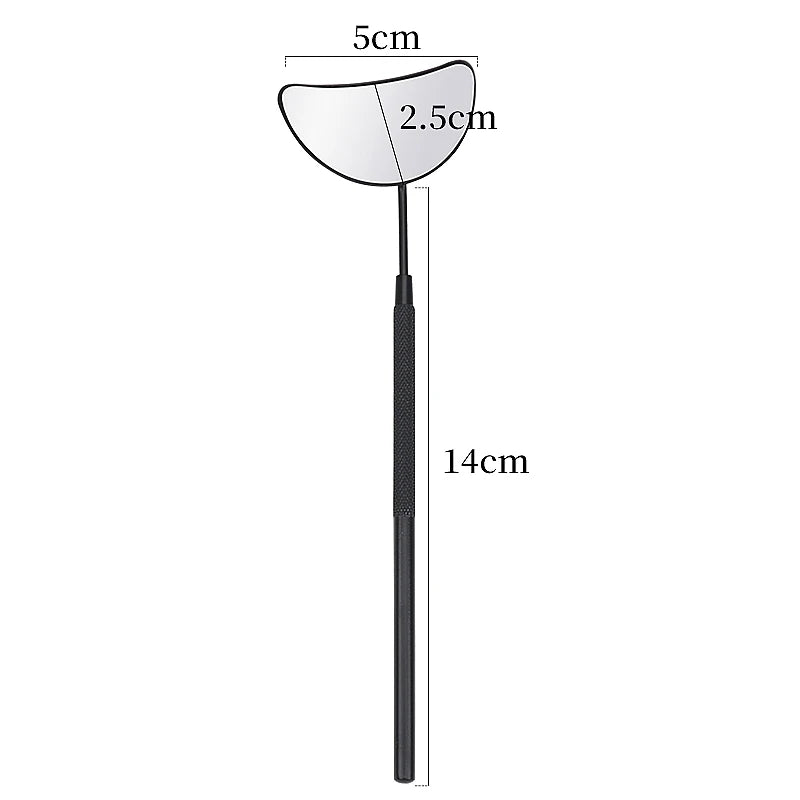 Moon-Shaped Eyelash Extension Mirror