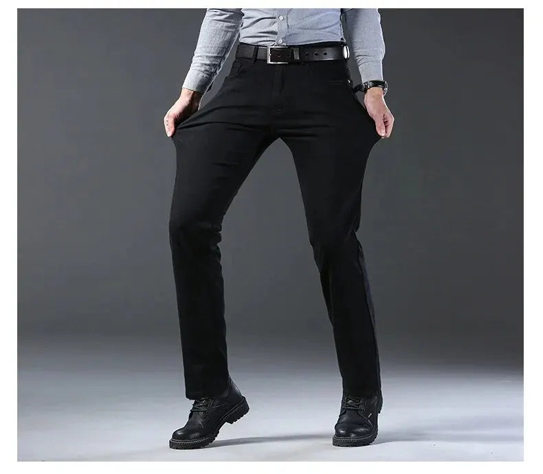 Men's Straight Leg Stretch Jeans