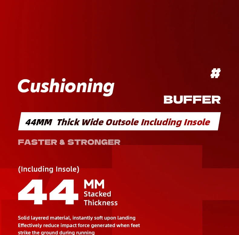 QIAODAN LEILI Men's Cushioned Running Shoes