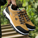 SNORW Men's Microfiber Casual Sneakers | All-Season Style