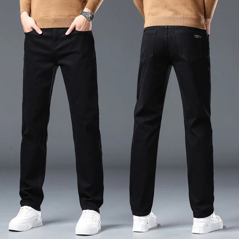Men's Stretch Straight-Leg Jeans
