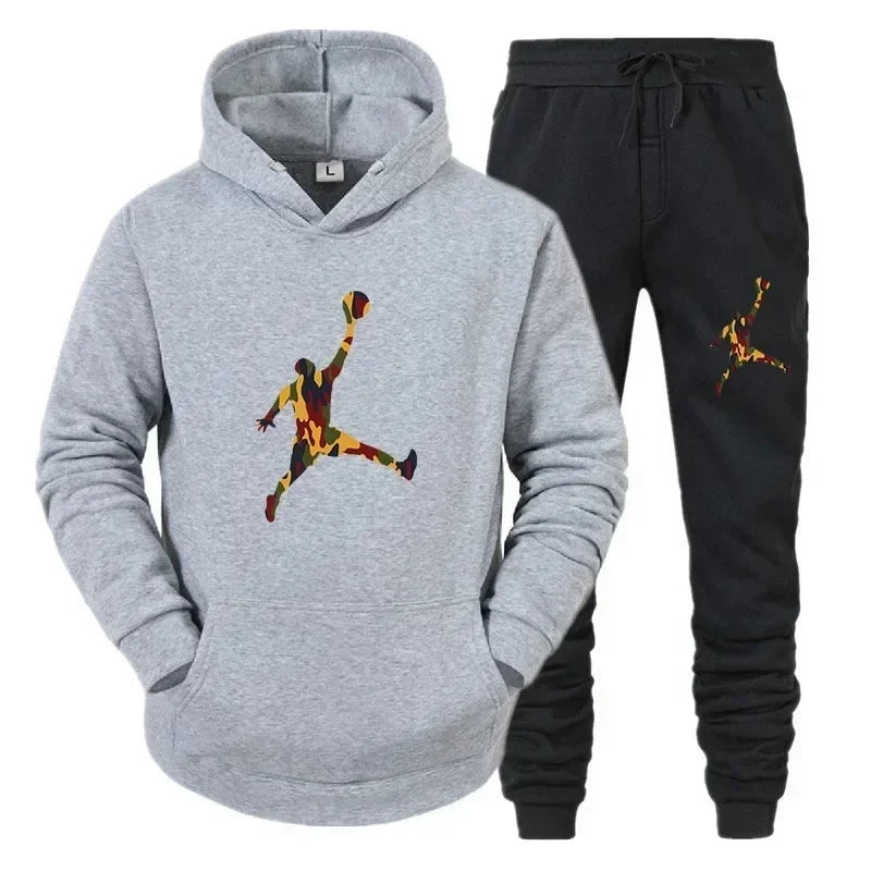 Men’s Urban Active Jogger Set | Premium Hoodie & Warm Pants