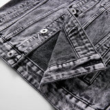 Washed Heavyweight Denim Jacket – Vintage Workwear