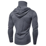 Men’s Balaclava Hoodie with Zip-Detail Hood