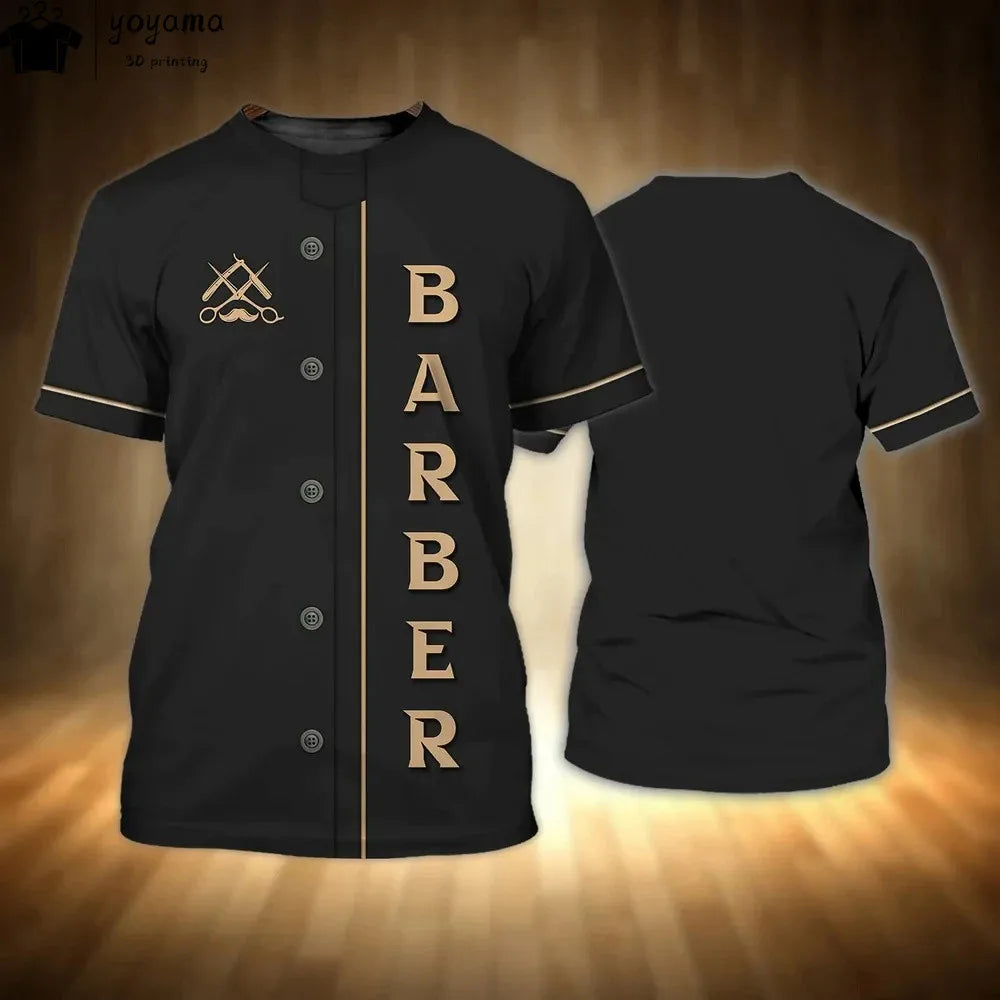 Men's 3D Print Oversized Graphic Tee | Short Sleeve