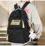 Fashion Big Student School Backpack Rucksack Girls Boys School Bag High Capacity Women Backpack Female Leisure Travel Mochila