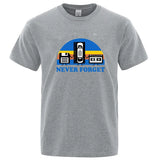 Never Forget Retro Graphic T-Shirt