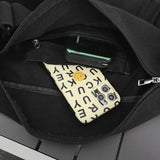 Solid Color Canvas Female Crossbody Bags For Women Large Capacity Shopping Messenger Bag Student Shoulder Bag Unisex School Bag