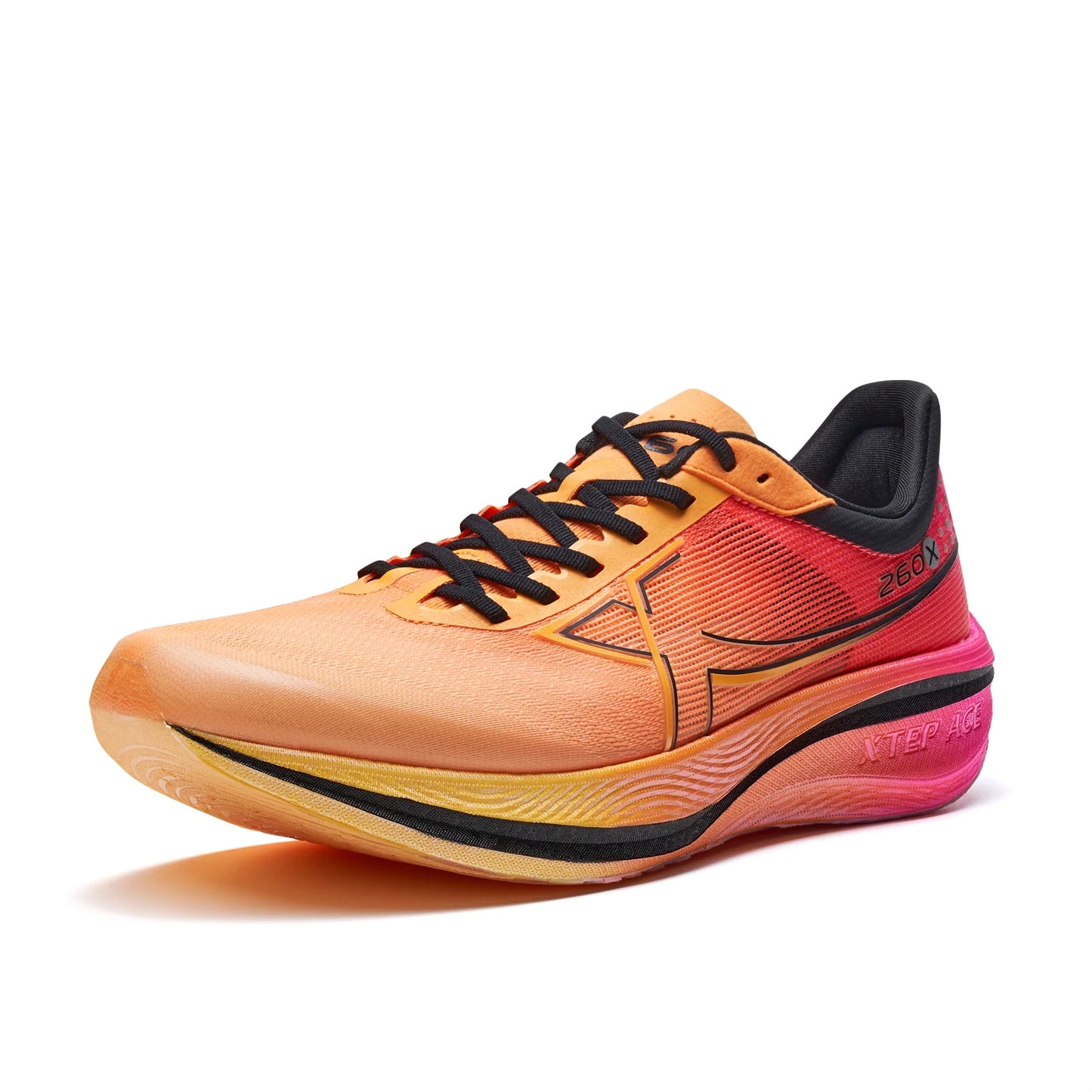 Xtep 260X Running Shoes For Men  Spring Non-Slip Men's Sports Shoes Rebound Cushion Breathable Ourdoor Sneakers 976119110053
