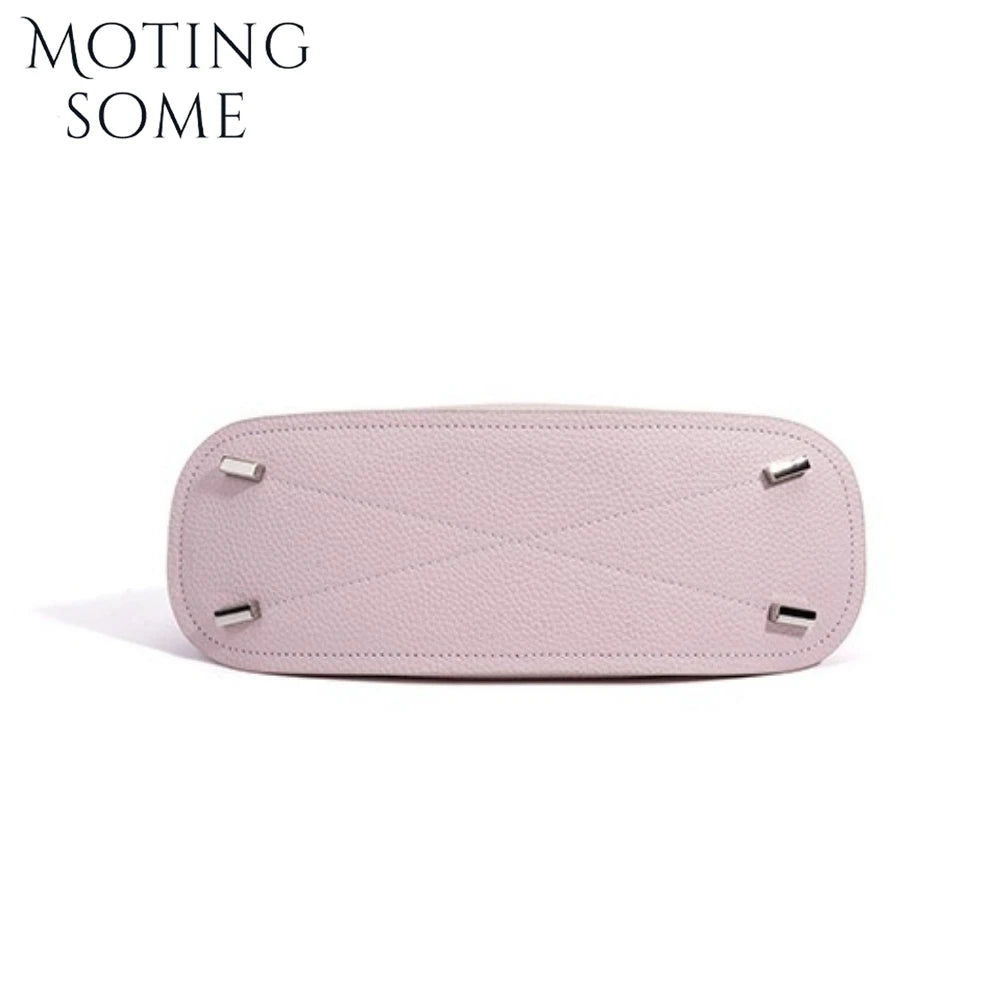 MOTINGSOME Spring Satchel Bag Luxury Designer Woman Genuine Leather Saddle Purse Shoulder Handbag 2026 New in Mini Tote