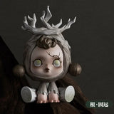 POP MART SKULLPANDA The Ink Plum Blossom Series Trendy Blind Box Toys Mystery Box Mistery Action Figure Surprise Birthday Gift