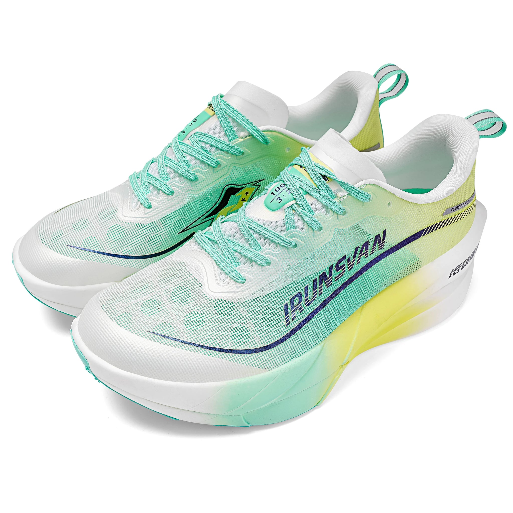 IRUNSVAN Full Plam Carbon Plate Trail Running Shoes Men 2026 High Quality Trendy Shoes New Ultra-light Running Shoes Sports