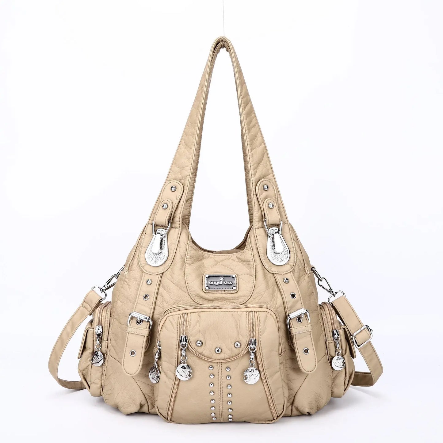 Women Fashion Handbags Women Shoulder Bags PU Leather Handbag Female Satchel Big-capacity Shoulder Purse Bag Bolsa Feminina