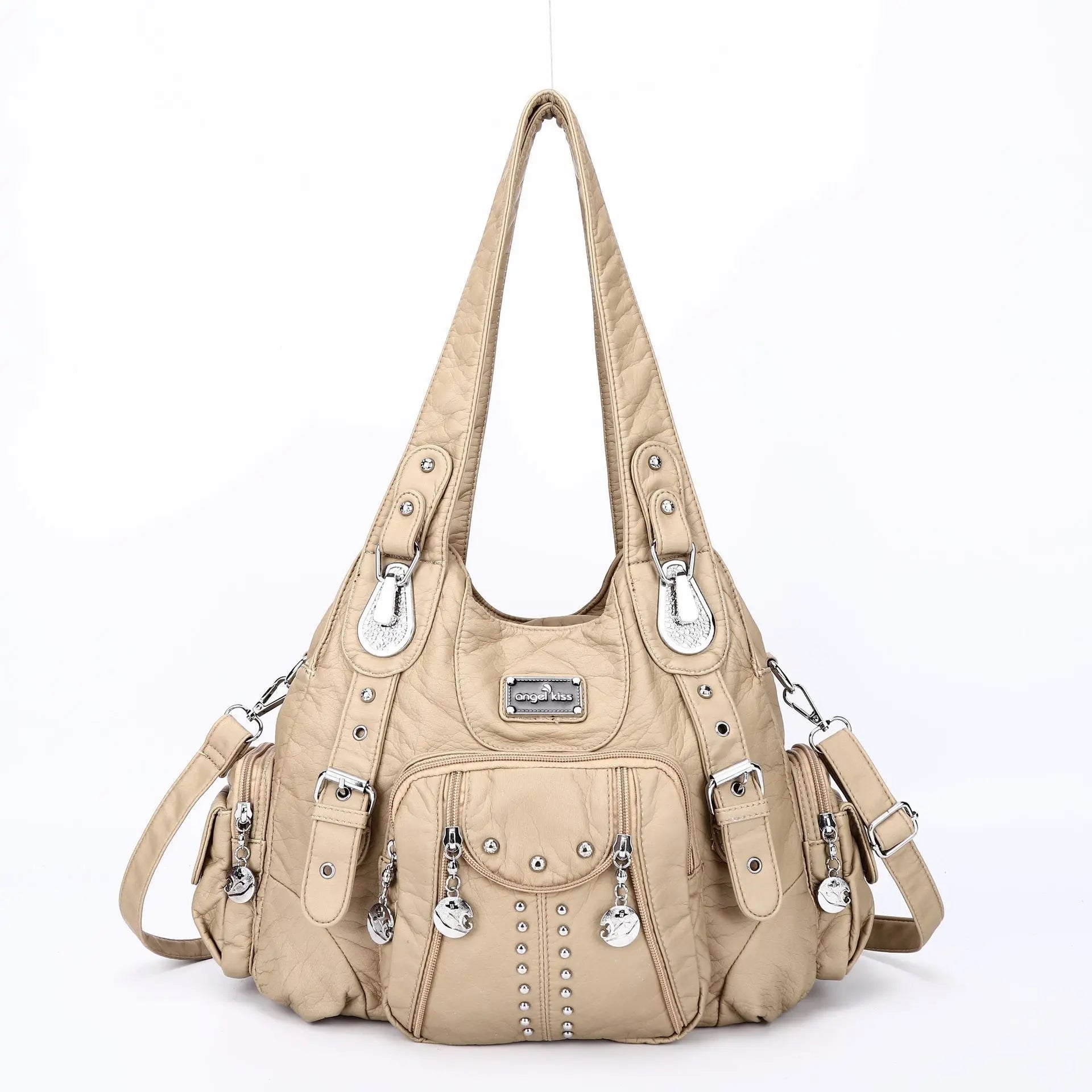 Women Fashion Handbags Women Shoulder Bags PU Leather Handbag Female Satchel Big-capacity Shoulder Purse Bag Bolsa Feminina