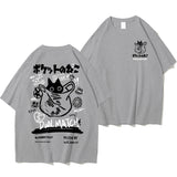 Kawaii Cat Harajuku Streetwear Tee