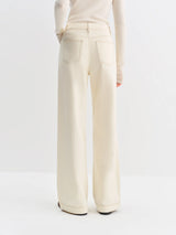 FSLE Straight High Waist Jeans for Women Winter Solid Simple All-match 2025 New Long and Short Versatile Pants Korean Style