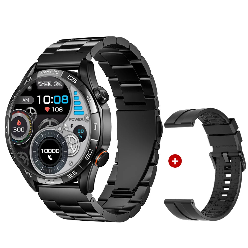 HAYLOU Solar 5 Smartwatch – AMOLED, Bluetooth Calling