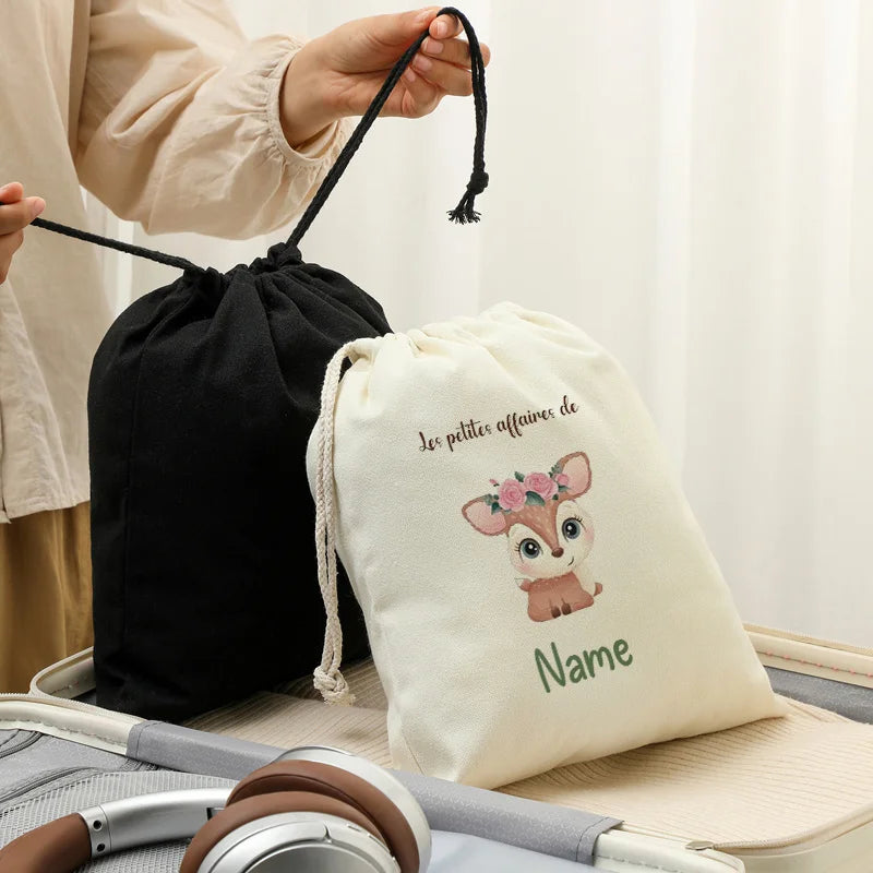 Customizable Hair Dryer Drawstring Travel Pouch, Perfect for Organizing Hair Tools, Jewelry, And Other Supplies for Women Gifts