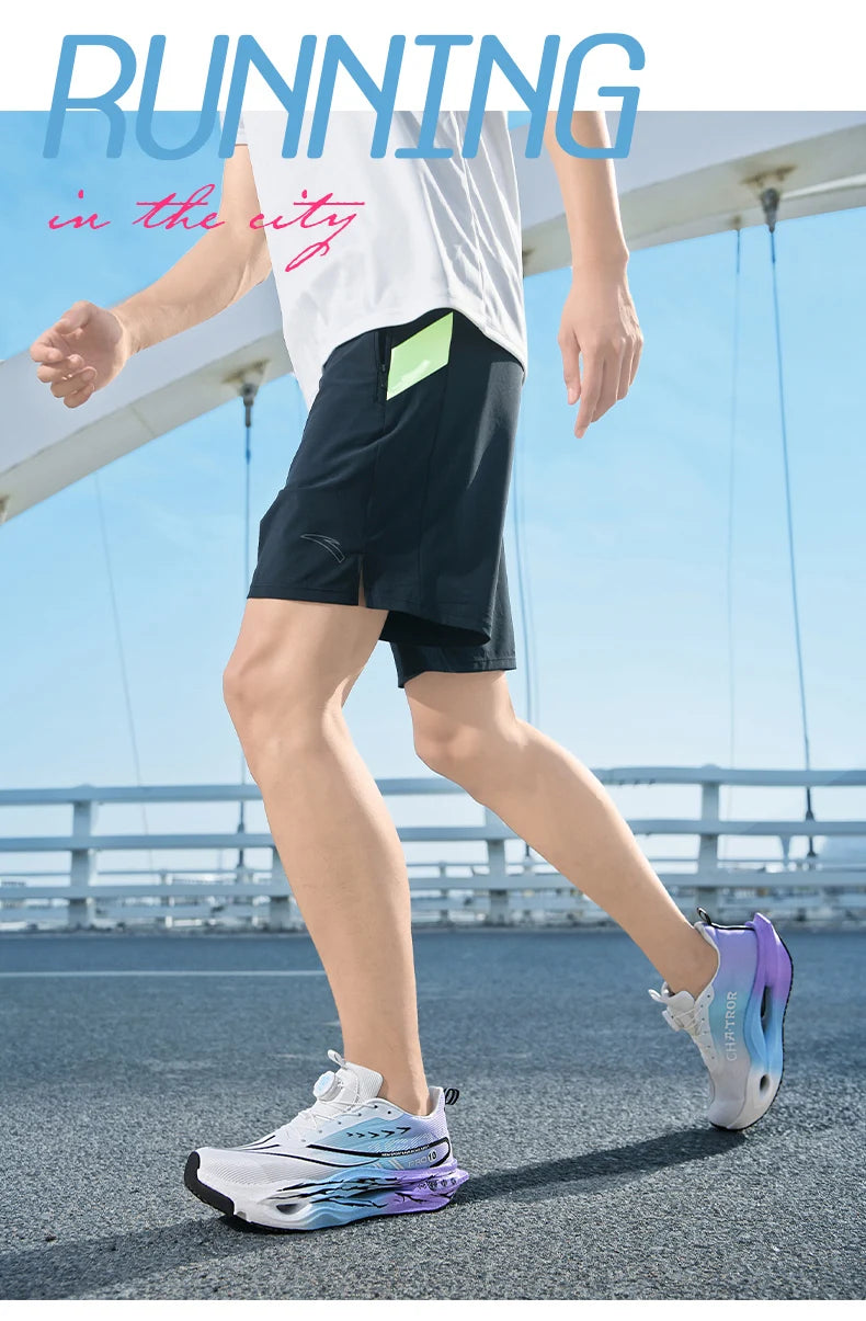 LETCOMFIT Unisex Breathable Running Sneakers — Wide Fit, Cushioned, Anti-Odor