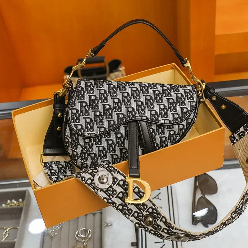 Luxury Microfiber Leather Multi-Way Clutch