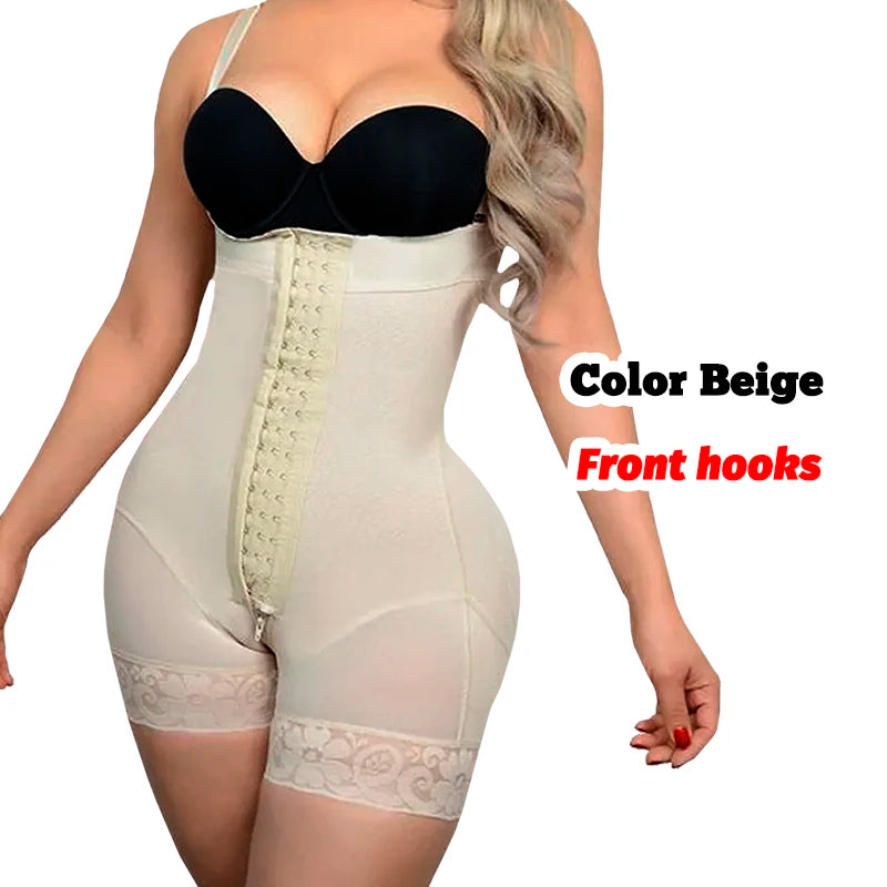 High Waist Seamless Butt Lifter Shapewear – Firm Control Tummy Girdle
