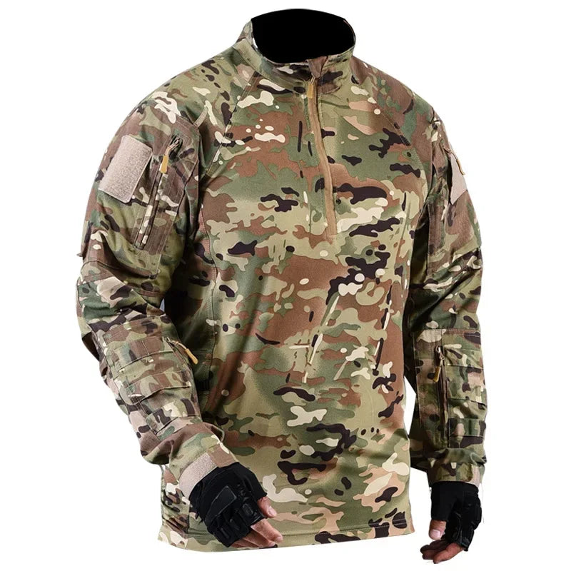 Men's Tactical Polo Shirt | Quick-Dry Military Training Top