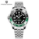 PAGANI DESIGN 40MM GMT Watches for Men Luxury Sapphire AR Mechanical Watch Ceramic Bezel Automatic 100M Waterproof Gift watch