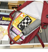 Fashion Big Student School Backpack Rucksack Girls Boys School Bag High Capacity Women Backpack Female Leisure Travel Mochila