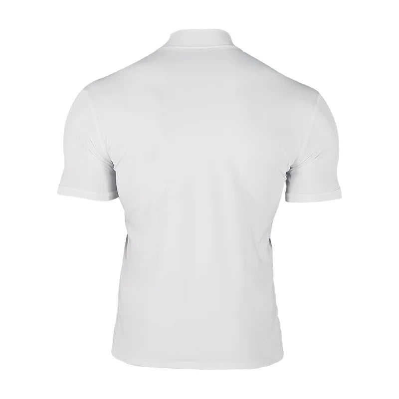 Men's compress T-shirts summer solid color short-sleeved men tops fashion yoga clothes men's tight turtleneck T-shirt